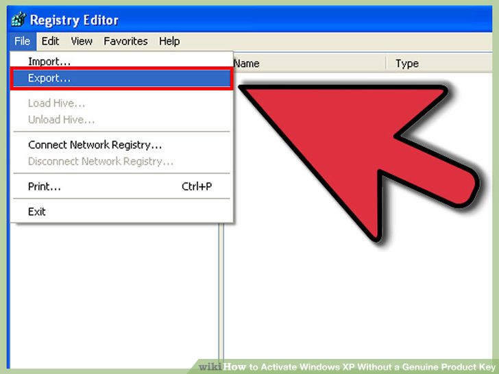 Crack windows xp activation key